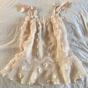 Elegant Cream Floral Women's Blouse